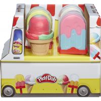 Play-Doh Modelína jako kornout s červenozelenou zmrzlinou 3