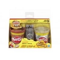 Hasbro 49379_49386 - Play-Doh Materiál na stavbu - cihly a kov 3