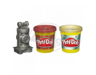 Hasbro 49379_49386 - Play-Doh Materiál na stavbu - cihly a kov