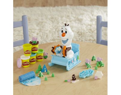 Play-Doh Olaf a sněhové kreace