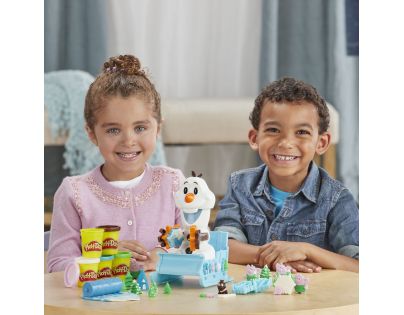 Play-Doh Olaf a sněhové kreace