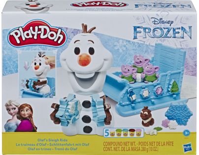 Play-Doh Olaf a sněhové kreace