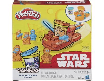Play-Doh Star Wars Dvojbalení kelímků - Luke Skywalker a R2-D2
