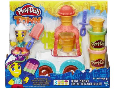 Play-Doh Town Zmrzlinářské auto