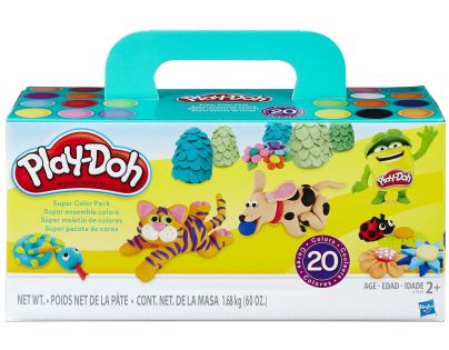 Play-Doh Velké balení 20 ks - Poškozený obal