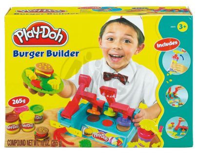 Play-Doh výroba hamburgerů