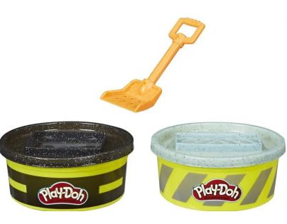 Play-Doh Wheels Stavební modelína černá a šedá