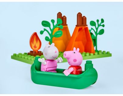 Big PlayBig Bloxx Peppa Pig Kempingová sada