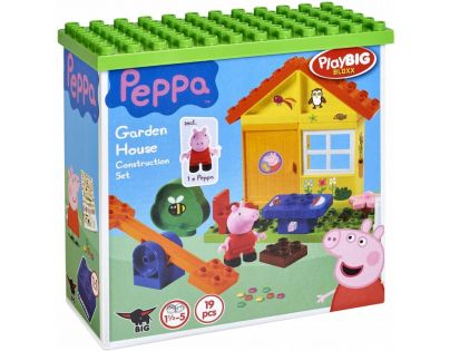 PlayBig Bloxx Peppa Pig zahradní domek - Poškozený obal