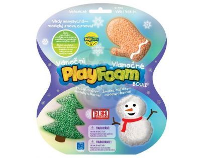 PlayFoam Vánoční Boule 3ks