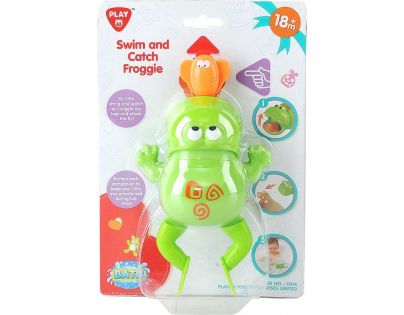 Playgo Plavací a chytací žabka