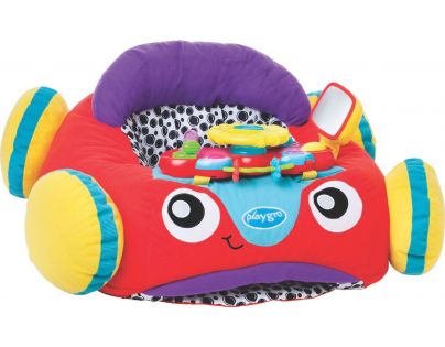 Playgro Baby auto se zvukem žlutý volant