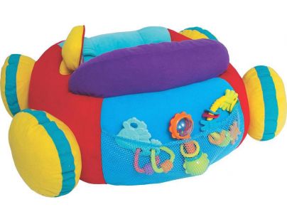 Playgro Baby auto se zvukem žlutý volant