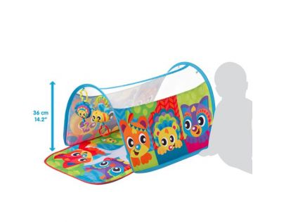 Playgro Hrací deka s tunelem Zvířátka