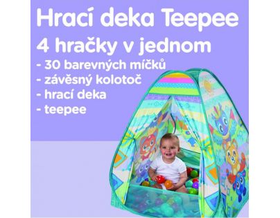 Playgro Hrací deka Teepee