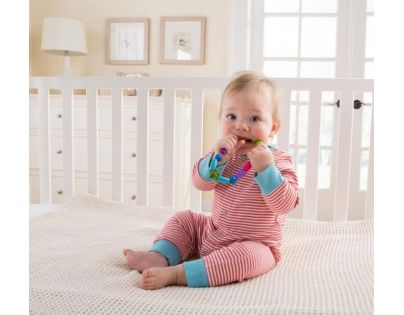Playgro Kousací korálky The First Years modré