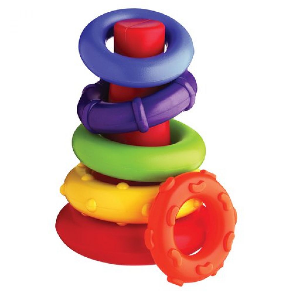 Playgro Plastové navlékací kroužky