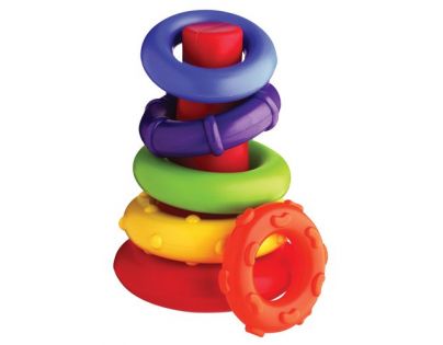 Playgro Plastové navlékací kroužky