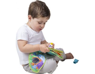 Playgro Veselá knížka se zvířecími maňásky