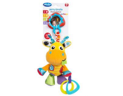 Playgro Závěsná žirafa s kousátky