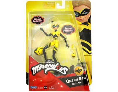 Playmates Miraculous Beruška a černý kocour Figurka Queene Bee Včelí královna - Poškozený obal