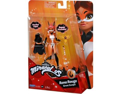 Playmates Miraculous Beruška a černý kocour Figurka Rena Rouge