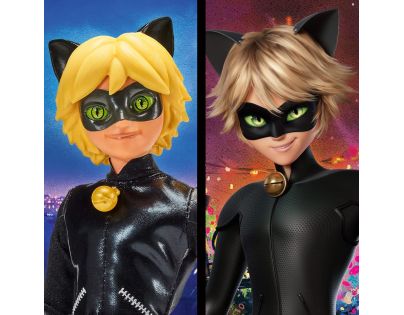 Playmates Miraculous Beruška a černý kocour filmová linie Černý kocour panenka