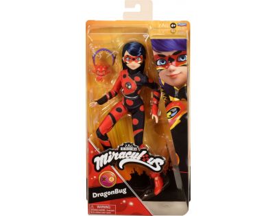 Playmates Miraculous Beruška a černý kocour Panenka Dragon Bug