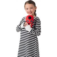 Playmates Miraculous Beruška a černý kocour pohádkové postavy plyš Tikki 16 cm 4