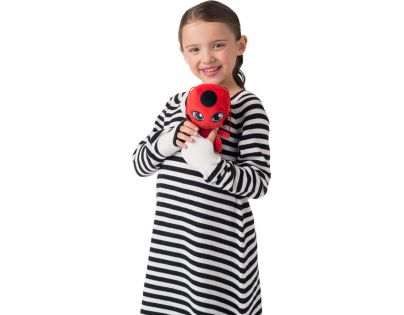 Playmates Miraculous Beruška a černý kocour pohádkové postavy plyš Tikki 16 cm