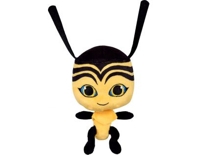Playmates Miraculous Beruška a černý kocour pohádkové postavy plyš Pollen 16 cm