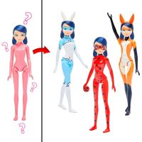 Playmates Miraculous Beruška a černý kocour Tranformující se Marinette panenka 4