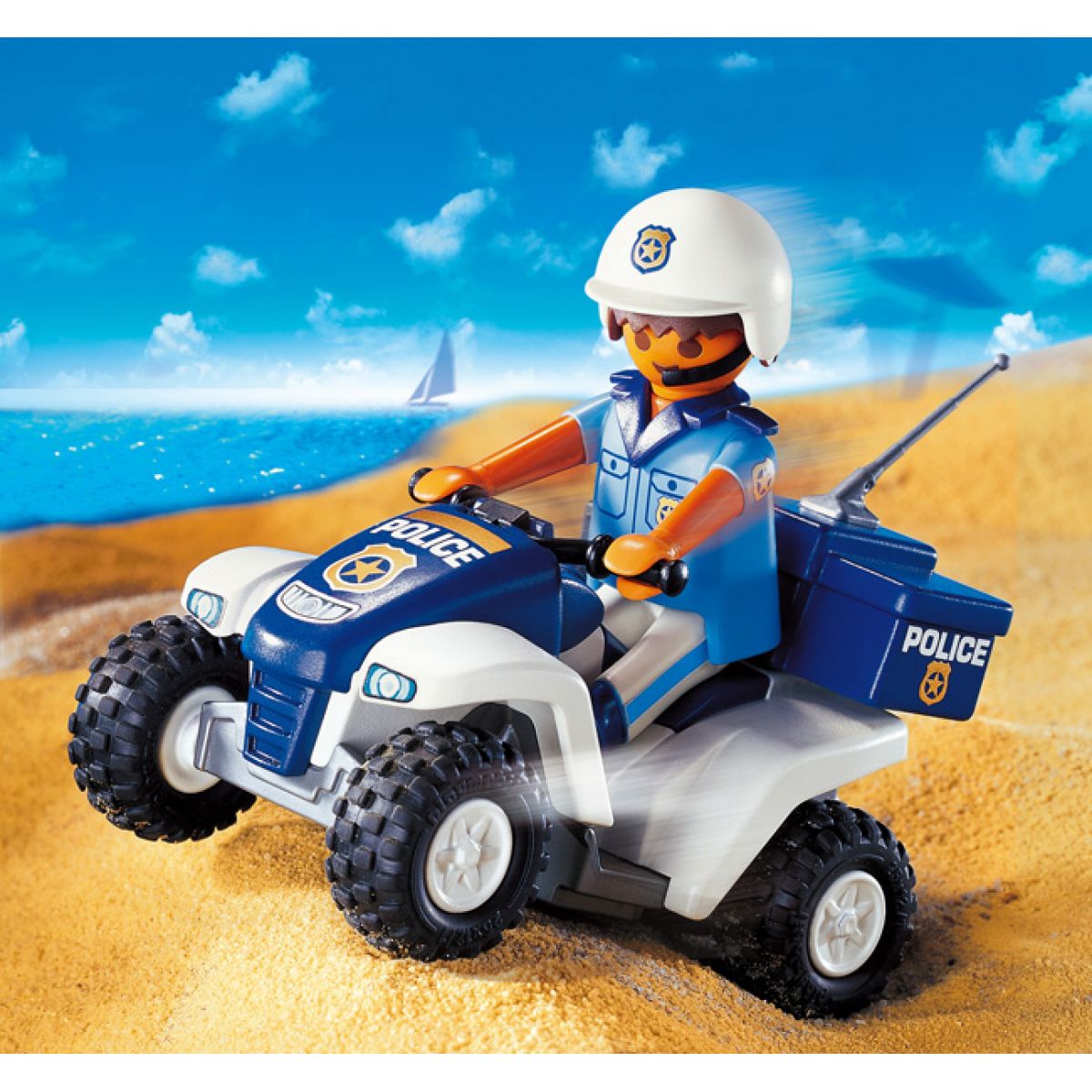 Playmobil 3655 - Policejní čtyřkolka