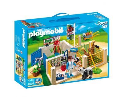 Playmobil 4009 - Super Set - Pečovatelská stanice v ZOO
