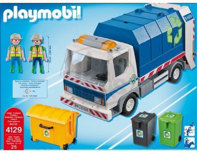 Playmobil 4129 - Popelářský vůz