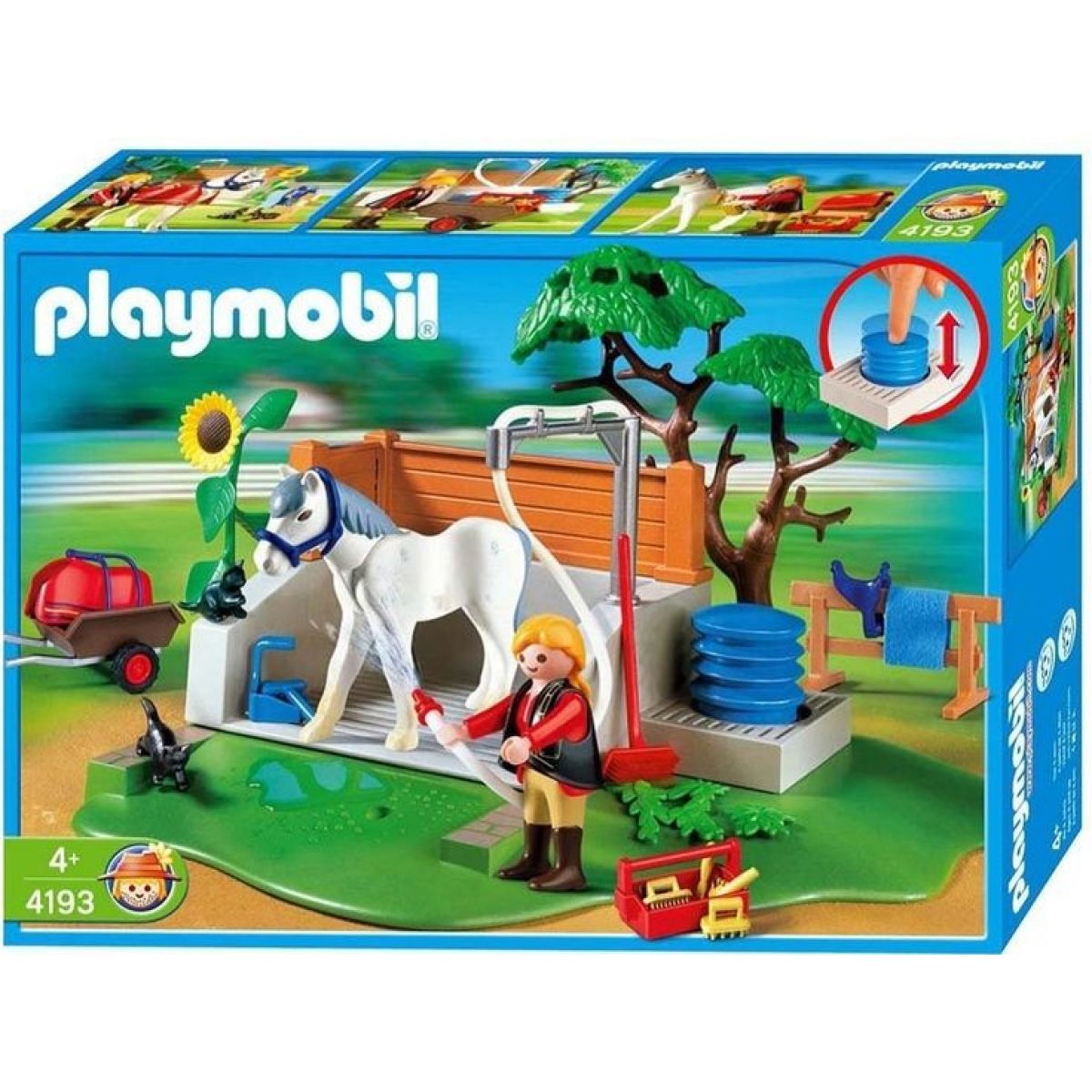 Playmobil 4193 - Koňský mycí box