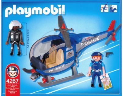 Playmobil 4267 - Policejní helikoptéra