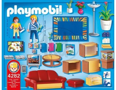 Playmobil 4282 - Obývací pokoj