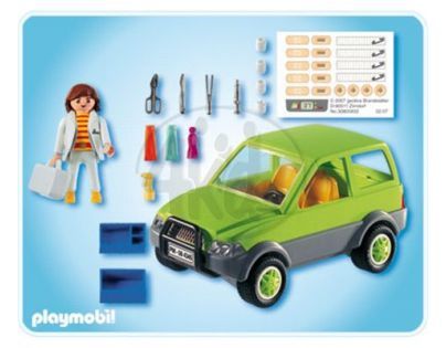 Playmobil 4345 Auto s veterinářkou