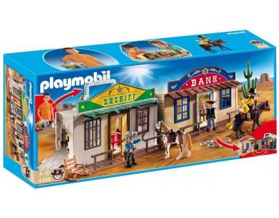 Playmobil 4398 Přenosné westernové městečko