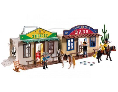 Playmobil 4398 Přenosné westernové městečko
