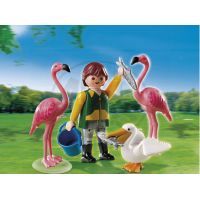 Playmobil 4758 - Ošetřovatel exotického ptactva 2