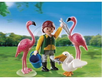 Playmobil 4758 - Ošetřovatel exotického ptactva
