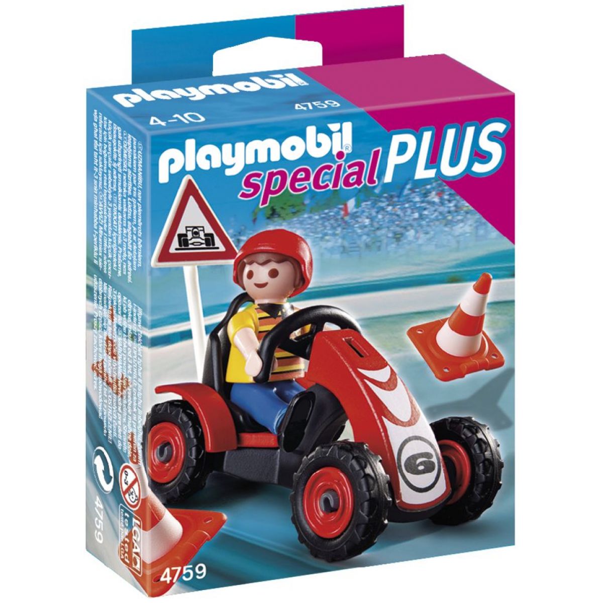 Playmobil 4759 - Chlapec se závodní buginou