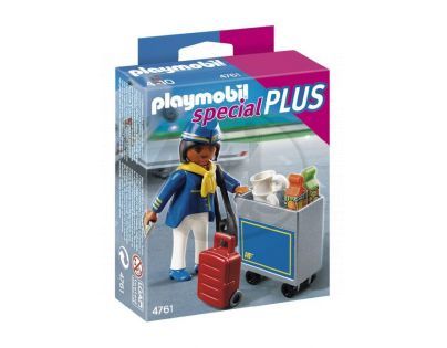 Playmobil 4761 - Letuška se servisním vozíkem