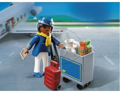 Playmobil 4761 - Letuška se servisním vozíkem