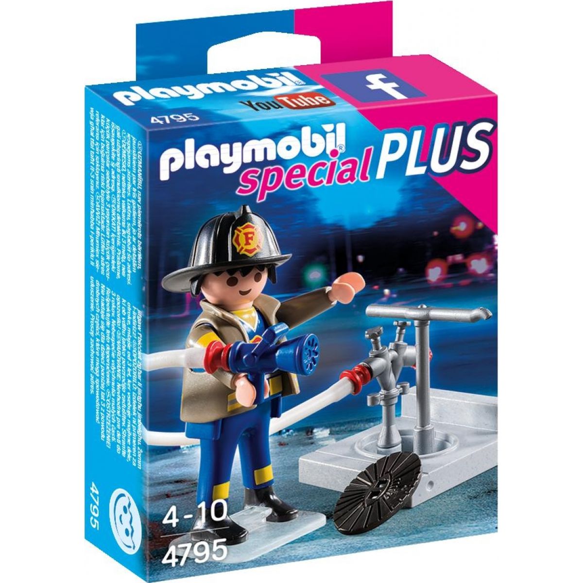 Playmobil 4795 Hasič s hydrantem