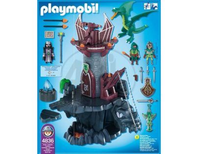 PLAYMOBIL 4836 Dračí věž - POŠKOZENÝ OBAL