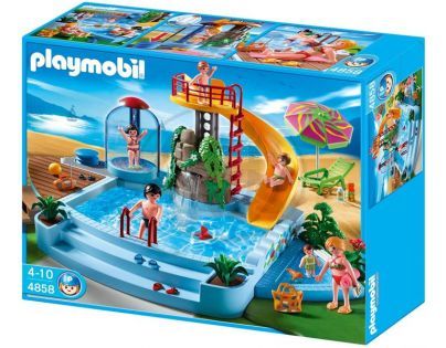 Playmobil 4858 - Bazén se skluzavkou
