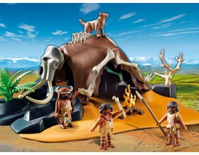 Playmobil 5101 - Lovci v úkrytu z mamuta